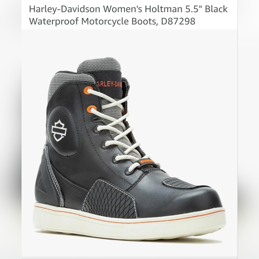Women's Harley Davidson Riding Shoes Size 10